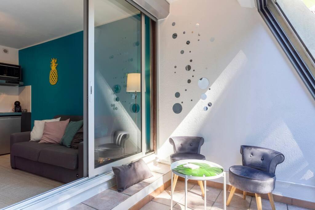Chez Alexandra - Elegant Studio Avec Parking A Proximite Des Plages La Grande-Motte Eksteriør bilde